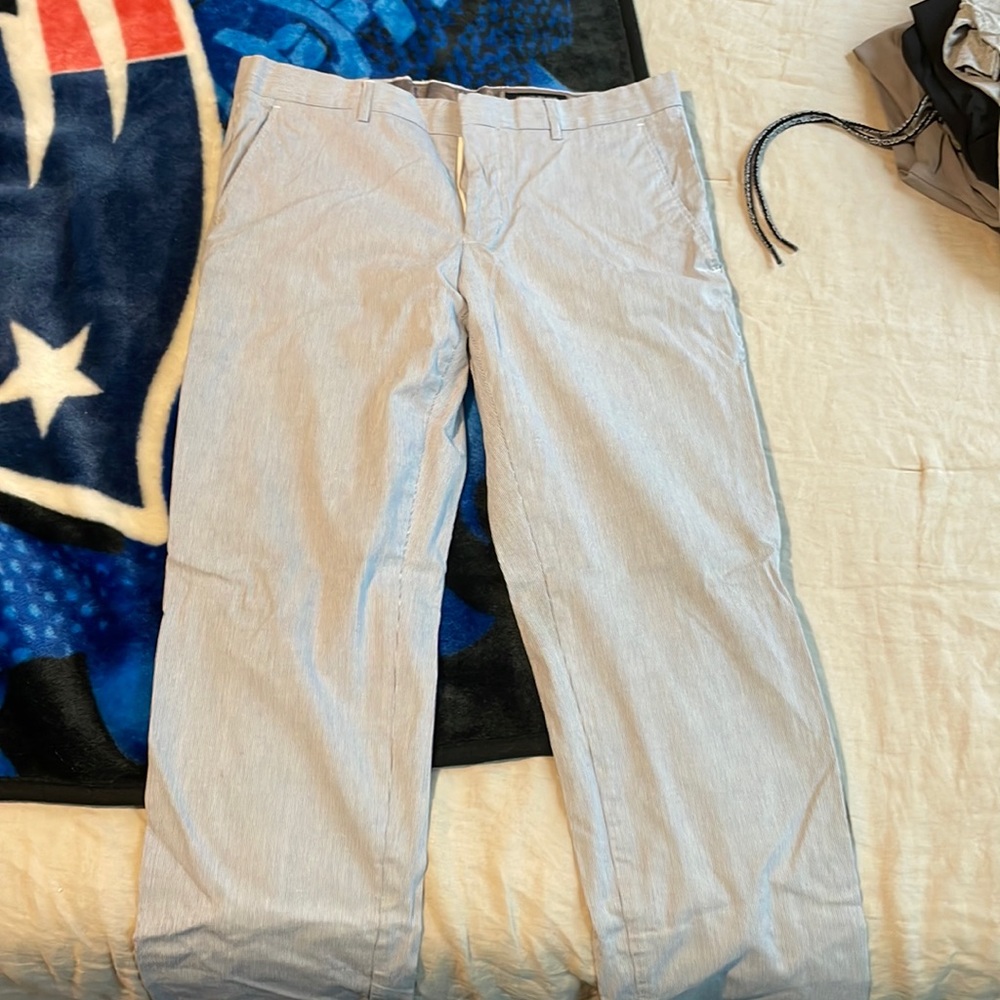 Jackthreads 32 Mens Blue and White Pants